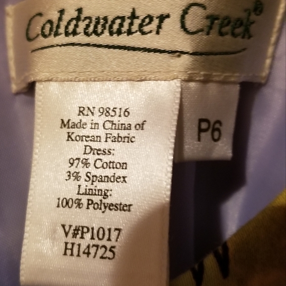 Coldwater Creek Dress - Picture 3 of 3